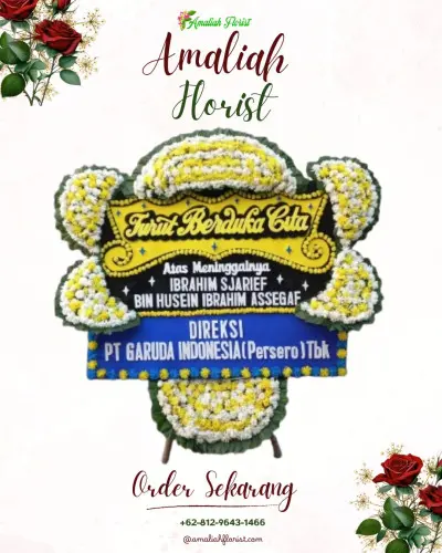 Papan Bunga Duka di Subaya